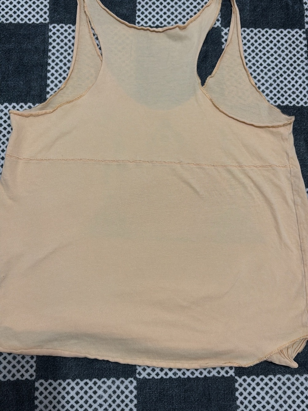 We The Free Peach Tank with Yellow & Red Lion Graphic - Picture 3 of 5